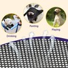 SHUOHONG Dog Muzzle, Nylon Mesh, Breathable and Comfortable, Muzzle for