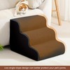 Dog Stairs for Small Dogs, High Density Foam Dog Steps,