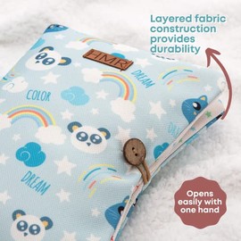 HAMUR - Bolsa organizadora portátil para bebé, mini pañalera plegable para carriola y viaje, diseño de sueños                                         