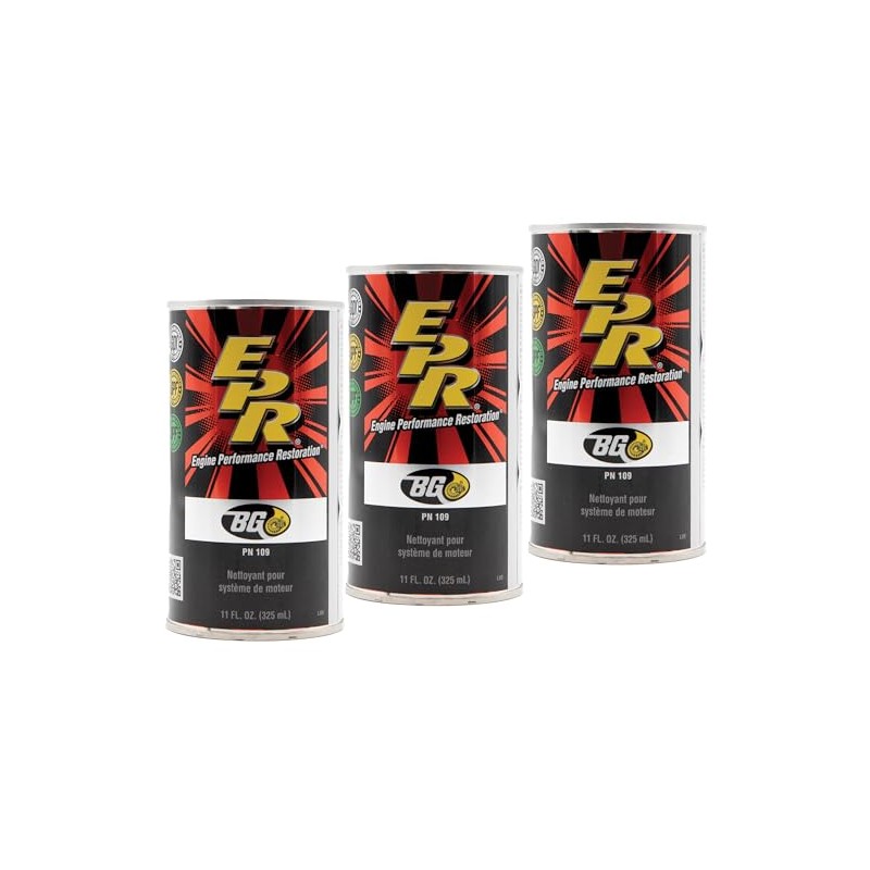 3 cans of BG EPR Engine Performance Restoration