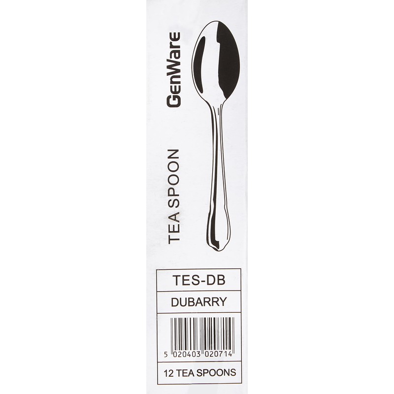Dubarry Cutlery Tea Spoons - Pack of 12 | Stainless