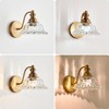 XIEDUN Vintage Wall Sconces Brass Wall Lights for Living Room