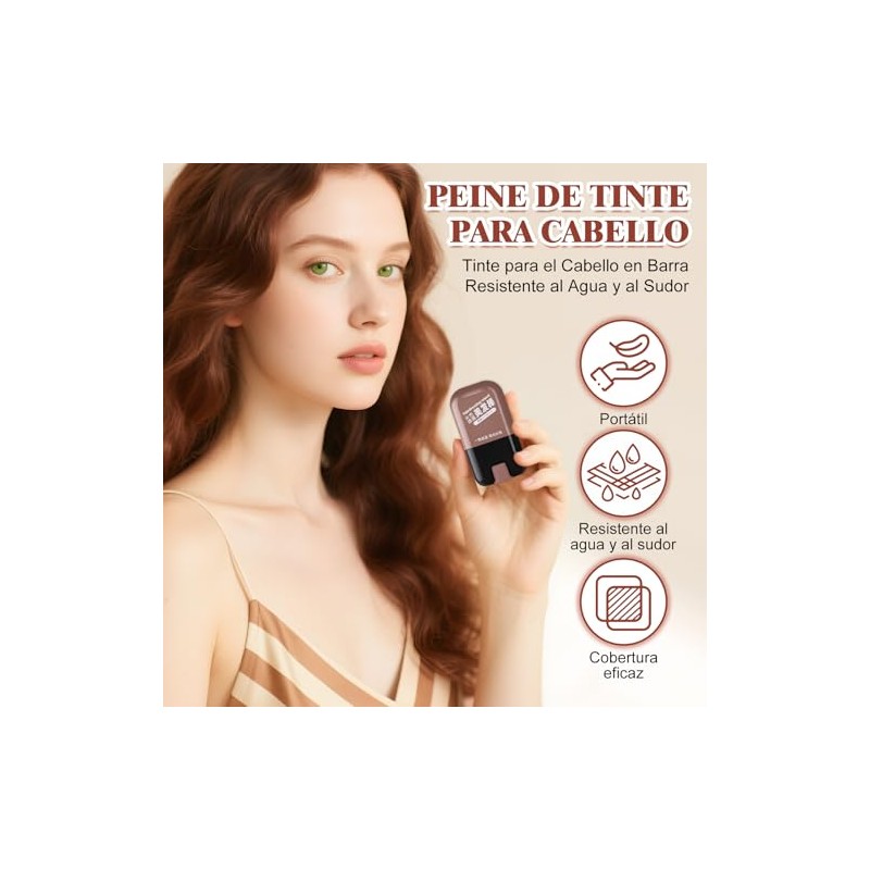 LUSCOR Peine de Tinte para Cabello,Peine Tinte Pelo, Portátil para