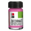 Marabu Decormatt Acrylic Paint 15ml Pink