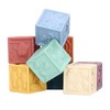 9pcs Baby Blocks Toy Soft Squeeze Chewing Educational Toddler Stacking