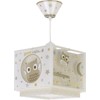 Dalber Children's Lamp, Pendant Light, Owl, Animals, Good Night, Beige