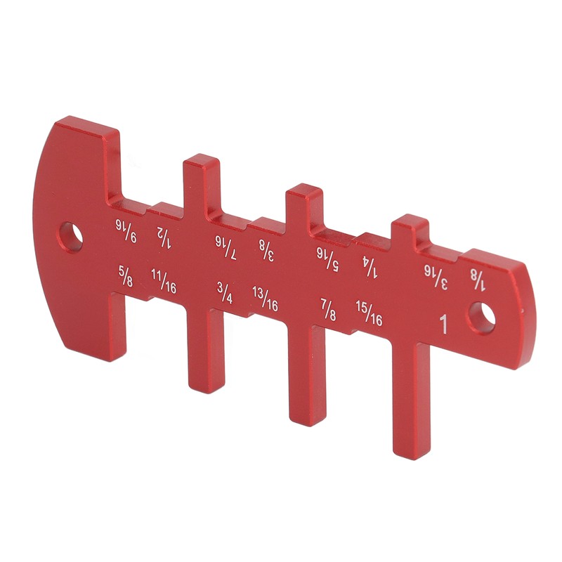 Step Depth Gauge for Table Saw Router Imperial Aluminum Alloy