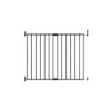 Adjustable Pet Safety Swing Gate, Hardware-Mounted Metal Gate for Stairs