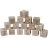 Simple Wooden Letter Blocks - Made in USA