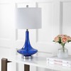 JONATHAN Y JYL1081D-SET2 Cecile 25.5" Glass Teardrop LED Table Lamp