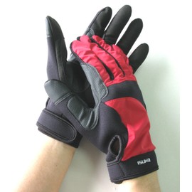 Whisker (Isuka) uxeza-tekkutorekkinguguro-bu Red L 230319 