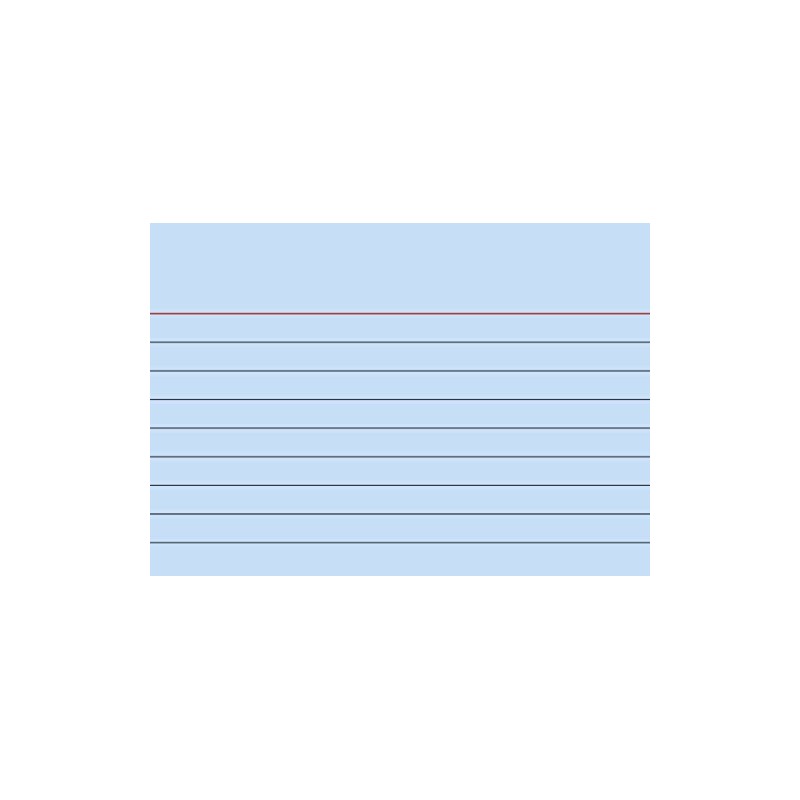Brunnen Index Cards 180 g/m² Lined A7 Landscape