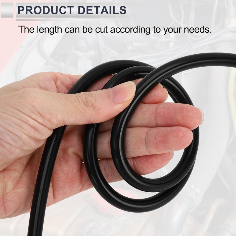 RATCHROLL 1 Pcs Universal Silicone Vacuum Tubing Hose High Temperature