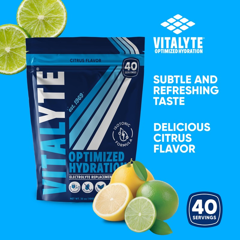 Vitalyte Electrolyte Powder (35 oz, 40 Servings Per Container)-Isotonic Drink