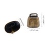Nifocc Pet Copper Bells Farm Animal Bells Anti-Lost Bells DIY