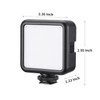 Revopoint LED Light, Video Light, Brightness Adjustable, Compact, Camera Light,