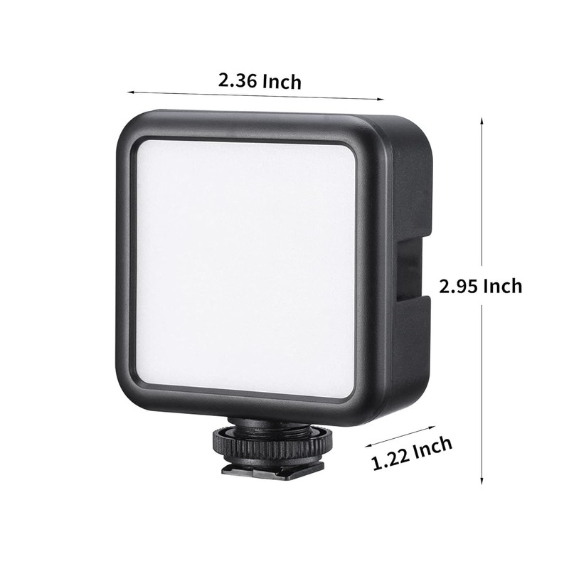 Revopoint LED Light, Video Light, Brightness Adjustable, Compact, Camera Light,