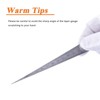 Taper Gage, 1-15mm Stainless Steel Taper Welding Gauge Inch &