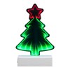 Northlight LED 3D Christmas Tree Infinity Mirror - 8"