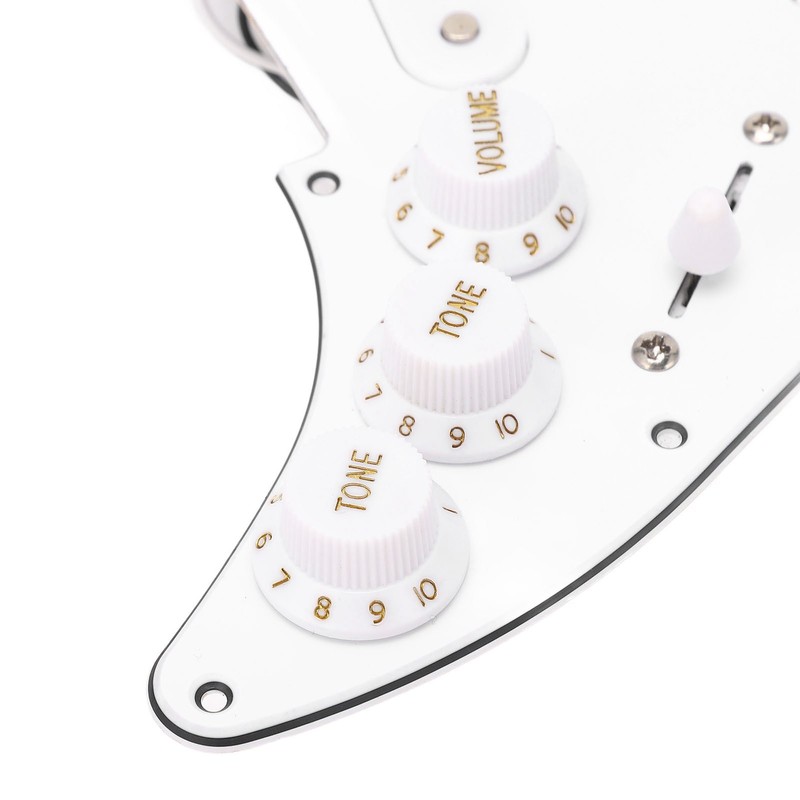 DIY Electric Guitar Kit with Prewired Loaded Pickguard Bridge System