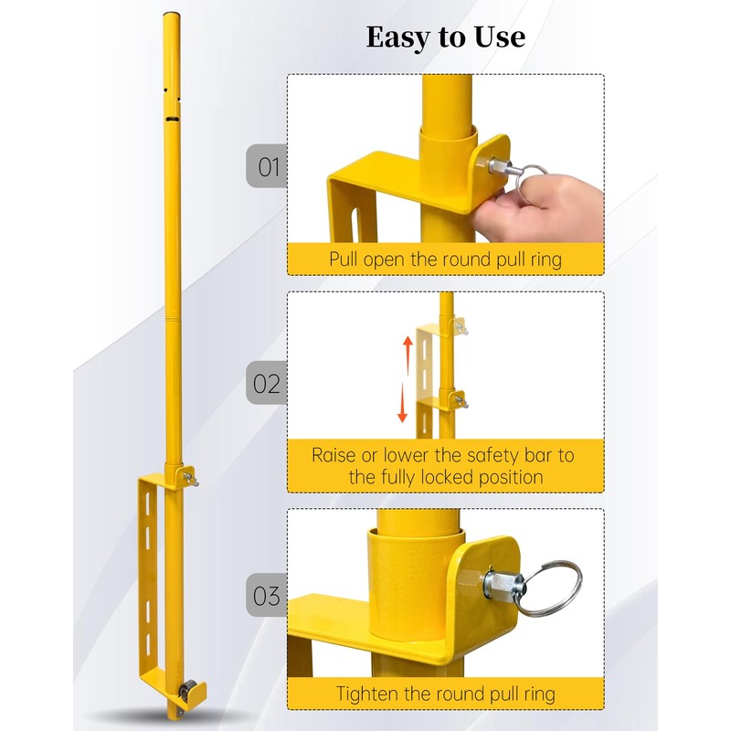 Roof Hatches Ladder Safety Post, Lengthen Hatch Ladder Hand Assist