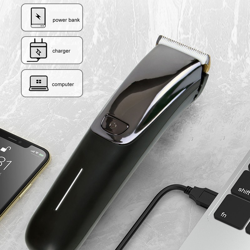 Electric Hair Clipper Safety Professional USB Rechargeable Haircut Grooming Set