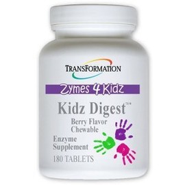 Transformation Enzymes Kidz Digest Chewable 180 Tablets by Transformation Enzyme
