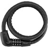 Abus 6615C/85/15 BK SCLL, Steel-O-Flex. Unisex-Adulti, 0, 85 centimetri