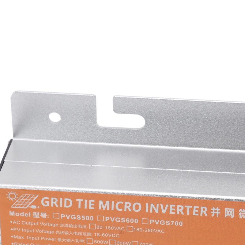Solar Inverter Micro Aluminium Alloy IP55 Protection Grid Tie Inverter
