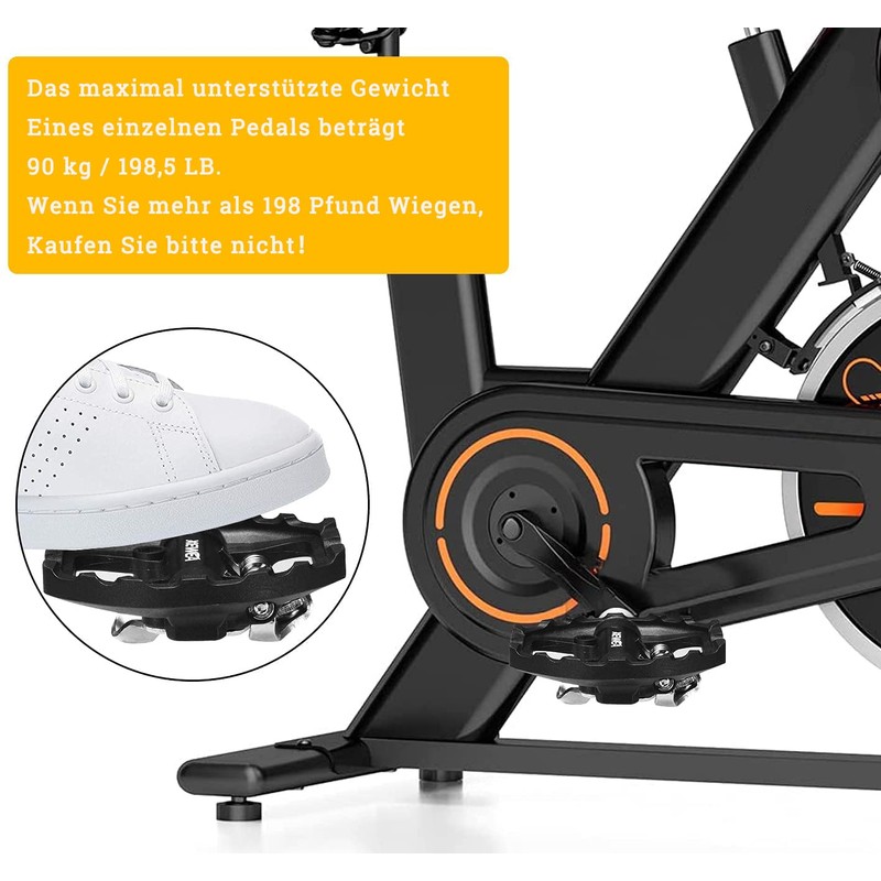 TacoBey MTB Bike Pedal Dual Platform is compatible with ShimanoSPD