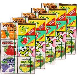 Marukawa 7 Pack Bubble Gum 1.29oz (5 Pack)