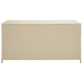 SAFAVIEH Outdoor Collection Oliveira Beige/White Cushion Box
