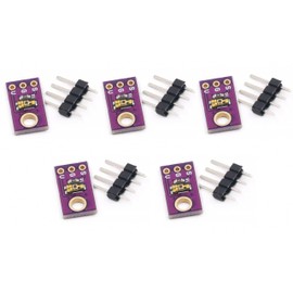 PAMEENCOS 5 pcs TEMT6000 Ambient Light Sensor Module, Simulates The Light Intensity Module Visible Light Sensor.