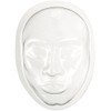 Roylco Plastic Make-A-Mask Multi-Cultural Mask Forms, Clear, Set of 10