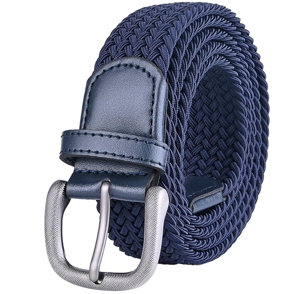 Bluecton 120 cm - 170 cm Men's Elastic Braided Belt