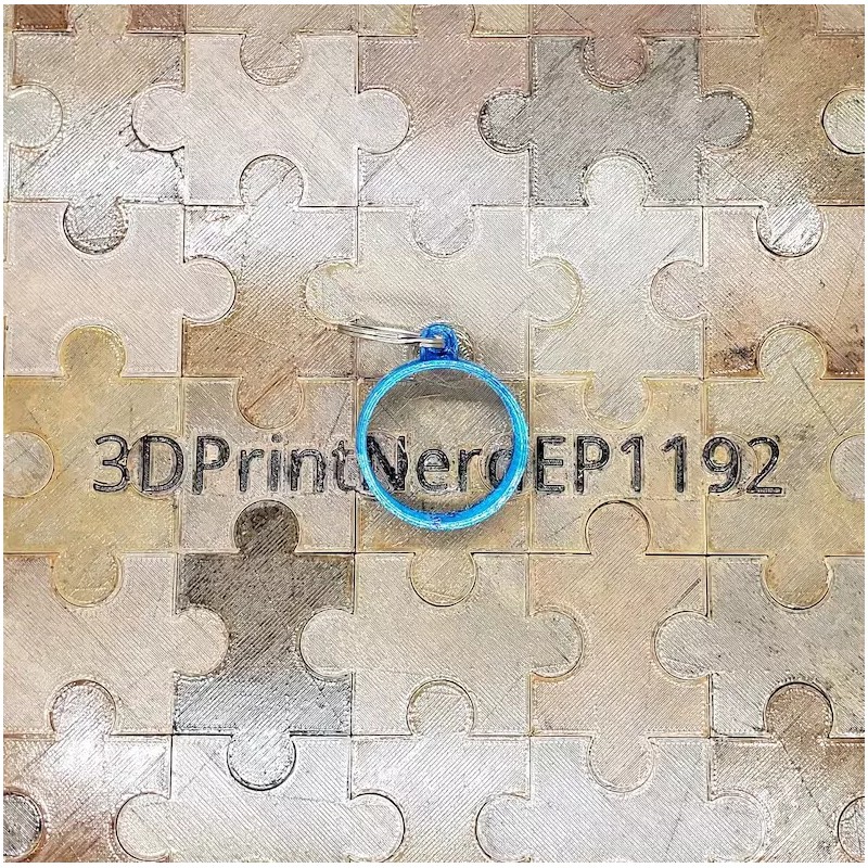 Blistex 3D Printed Blistex Tub Holder/Key Ring. Blistex Tub Not