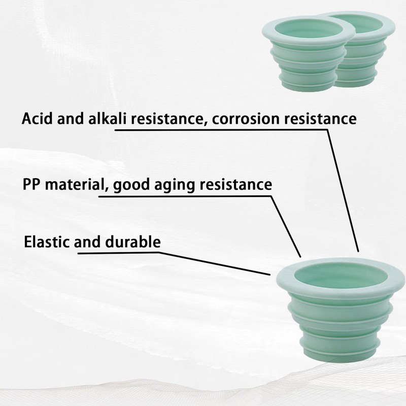 EULAPGOE 8pcs Package Drain Seal Deodorizer, Seal Hose Plugs, Seal