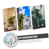 CAXUSD 3pcs Accurate Temperature Humidity Gauge Indoor and Outdoor Thermometer
