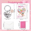 HOWAF Mother's Day Card, Mother's Day Card with Keyring Mum,