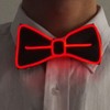 PIENSE Light Up Bow Tie Light Up LED Tie EL