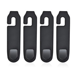 Pack of 4 Car Hooks, Portable Car Seat Hooks, Car Storage Hooks, Car Accessories, Car Headrest Hooks, Durable Hooks