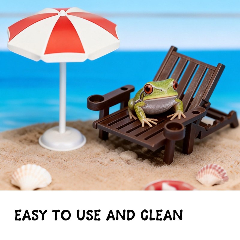 Tree Frog Tank Accessories Toad Habitat Decoration Frog Terrarium Decor