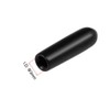 TA-VIGOR 200Pcs Rubber End Caps, 3mm ID Round Flexible Screw