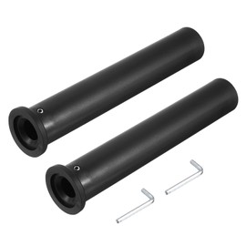 sourcing map Adapter Sleeve, 11 Inch Weight Plate Posts Exercise Equipment for Barbell Bars, 2 Sets