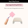 Nails.INC GelLED Portable LED Lamp, Cures in 30 Seconds, Nail