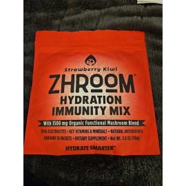 zhroom Hydration Immunity Mix/7 Adaptogenic Mushrooms/Stra