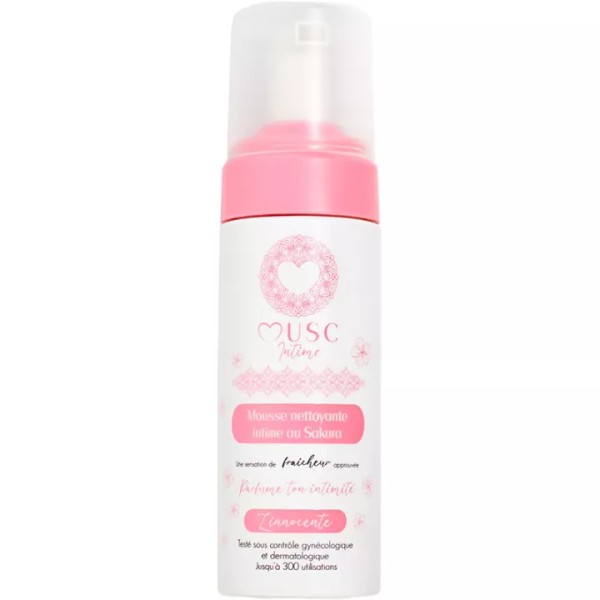 Musc Intime Intimate Cleansing Foam 150 ml, Sakura "The Innocent"