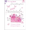 Birthday Card Granddaughter - 9 x 6 inches - Piccadilly