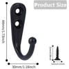 Namvo Pack of 20 Large Coat Hooks Wall Single Mounted