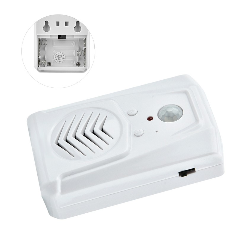 USB/Battery Powered Motion Sensor Alarm MP3 Audio Player Infrared Induction